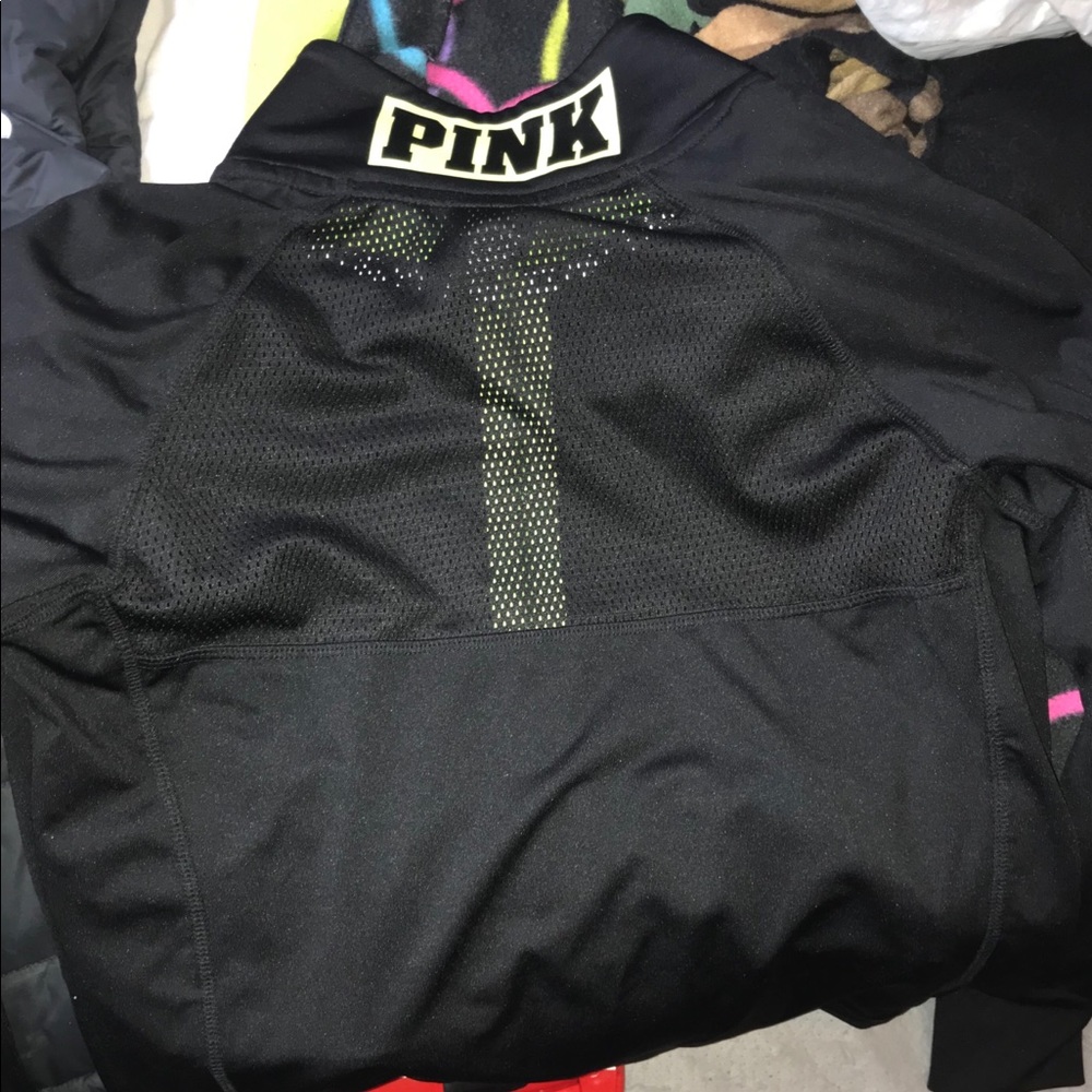 Black & Lime Green thin sweatshirt